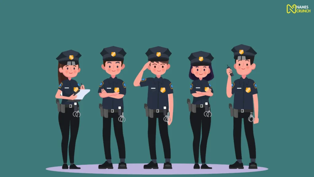 Funny Cop Team Names
