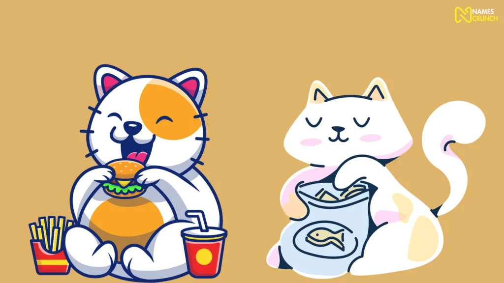Funny Foodie Fat Cat Names