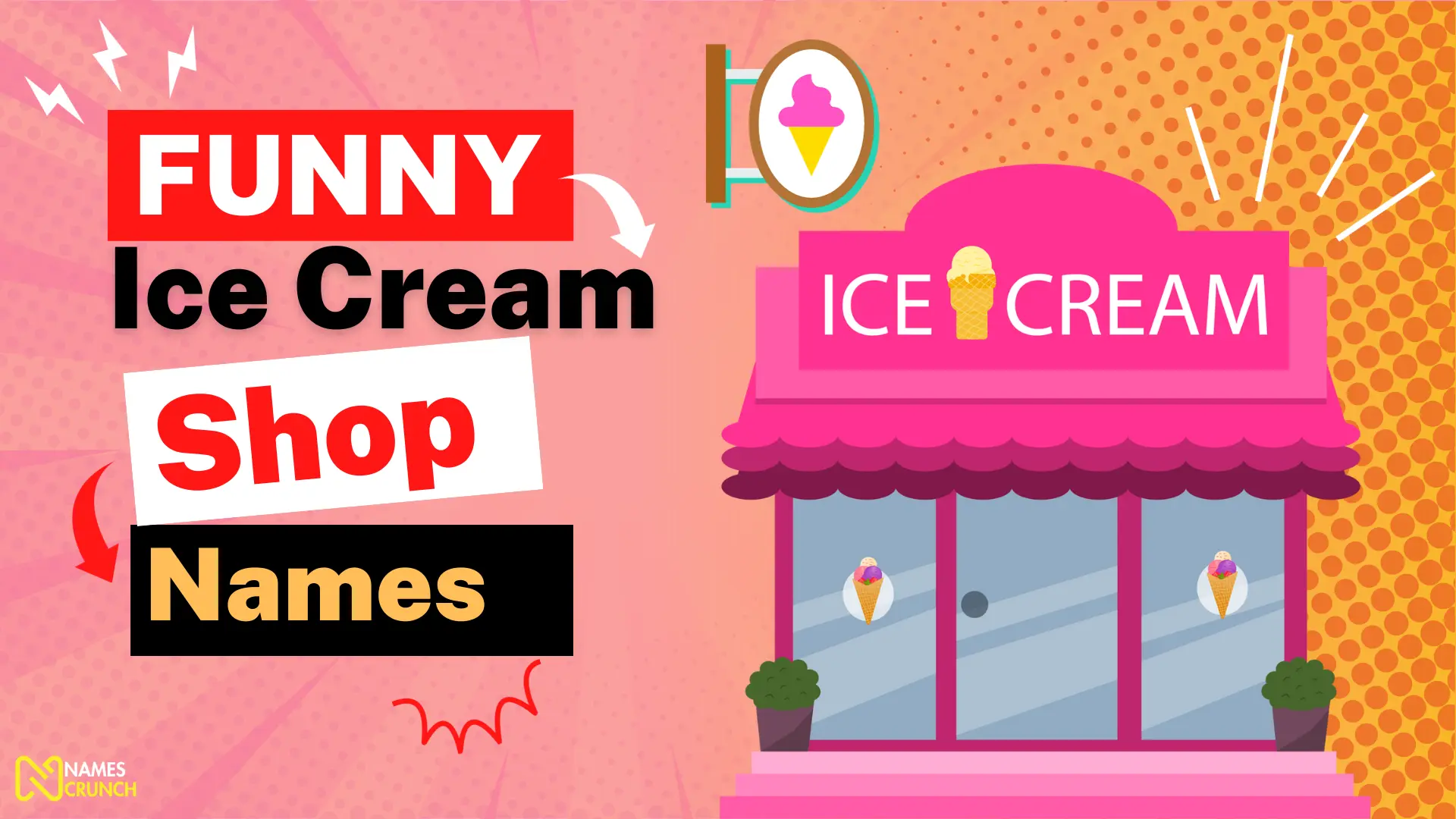Funny Ice Cream Shop Names