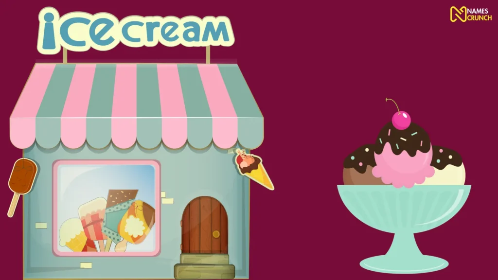 Funny Ice Cream Shop Parlor Names