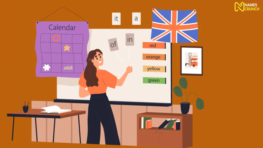 Funny Names for English Teachers