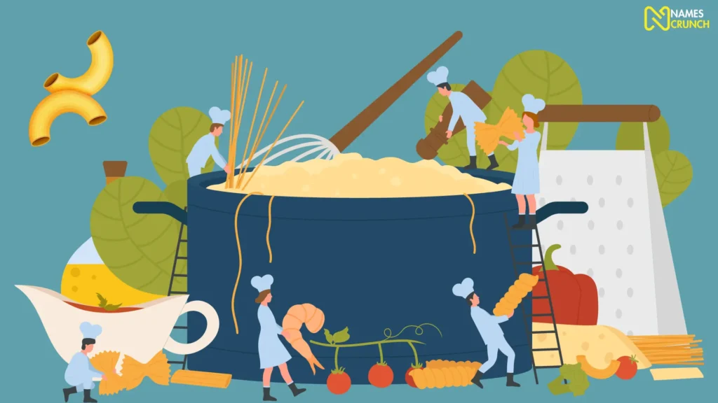 Funny Pasta Team Names