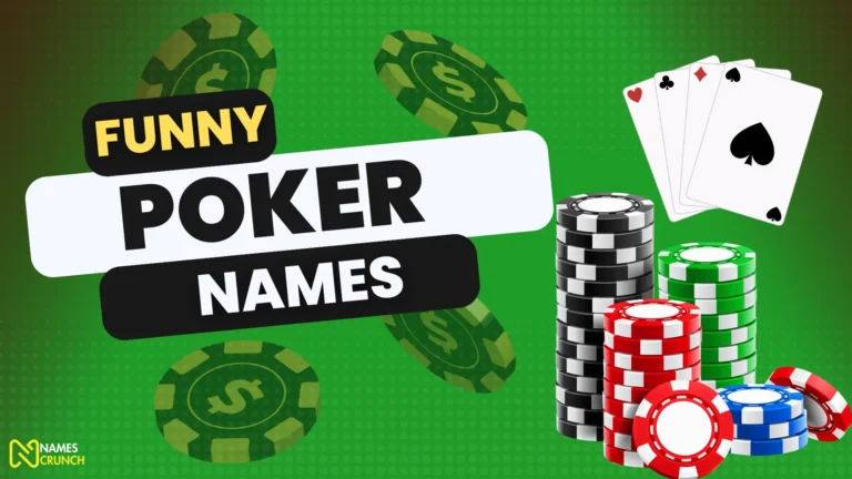 Funny Poker Names