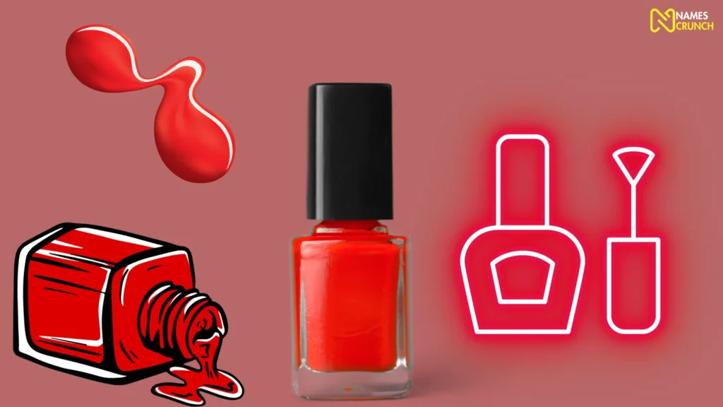 Funny Red Nail Polish Names