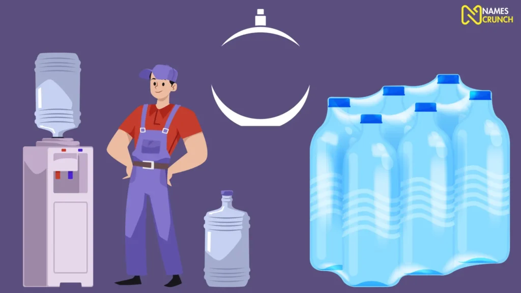 Funny Water Bottles Company Names