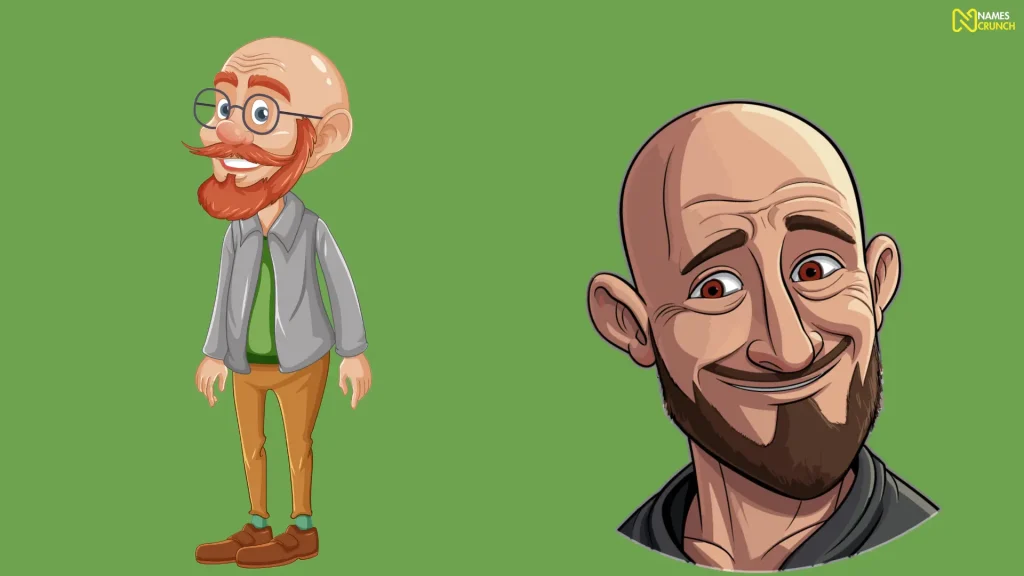 Hilarious bald Names