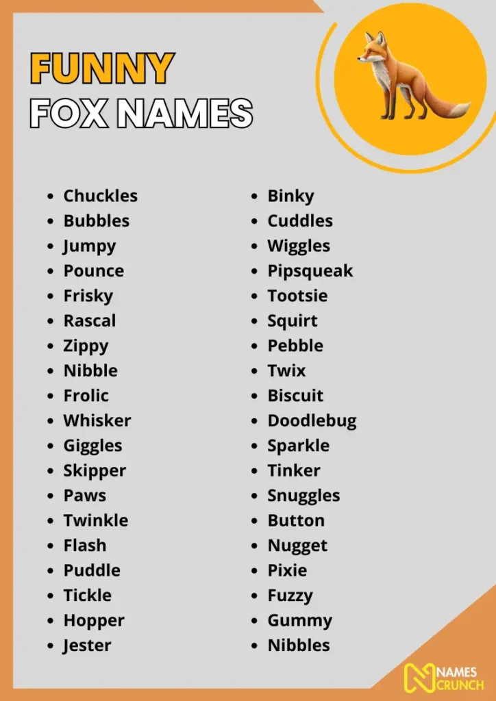 Funny Fox Names infographic (1)