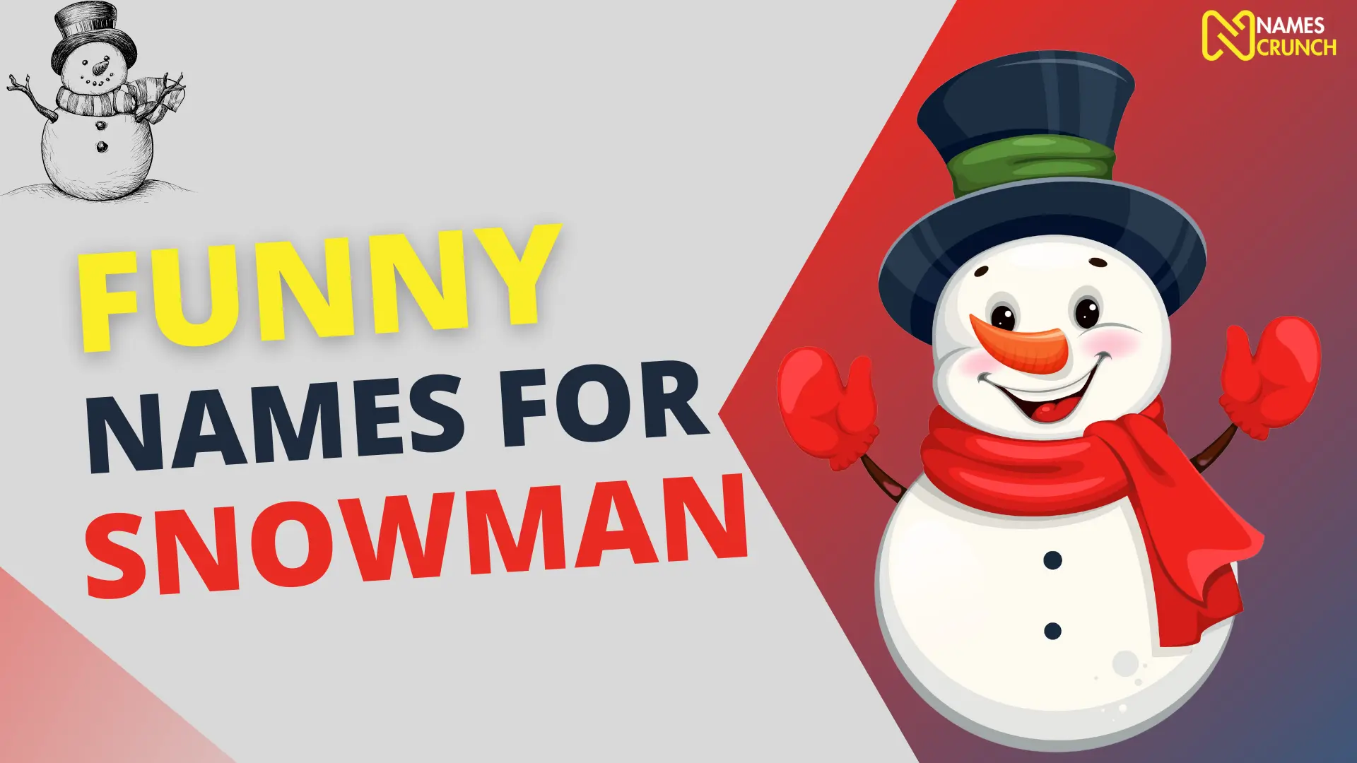 Funny Names for Snowman