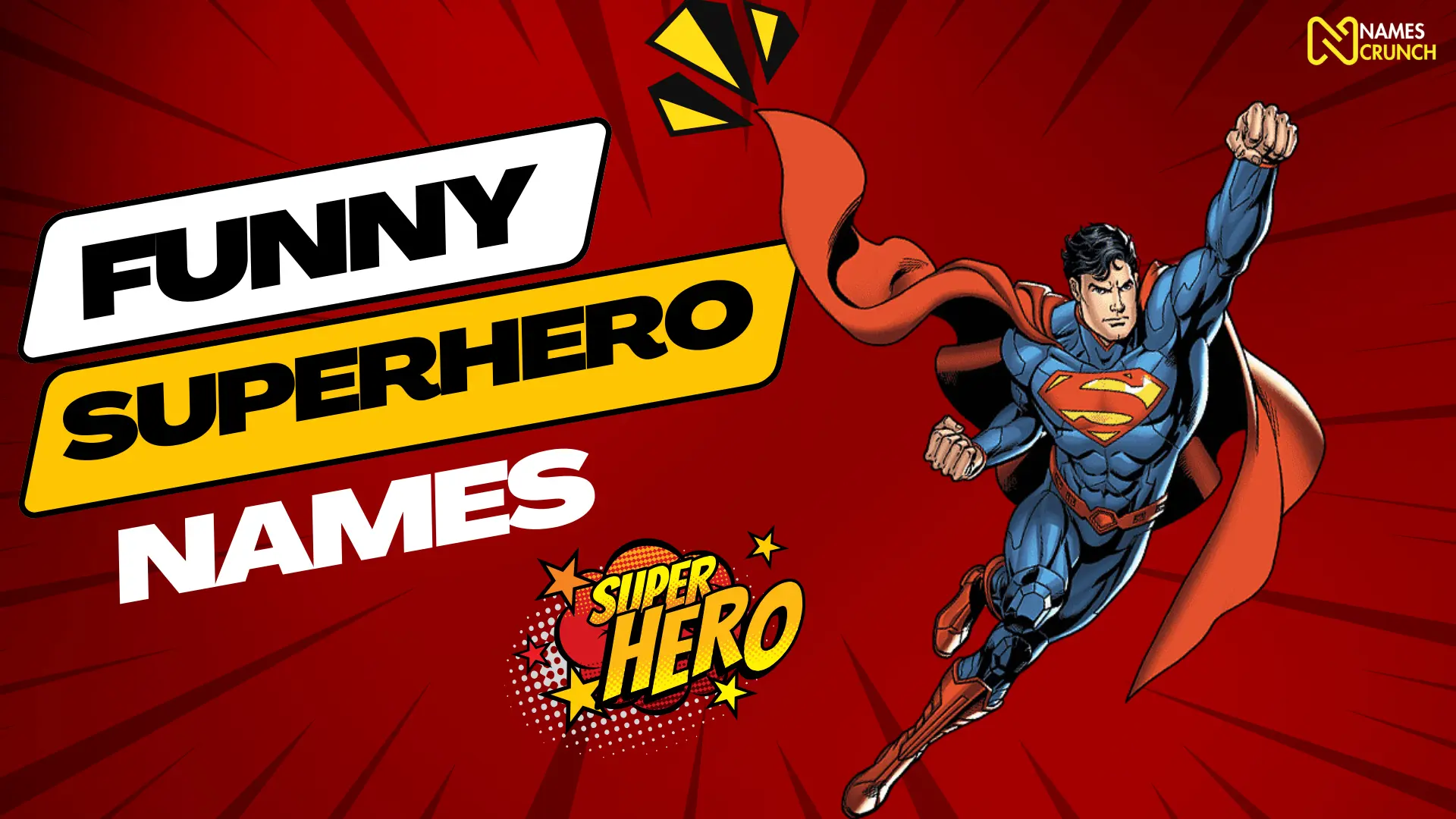 Funny Superhero Names