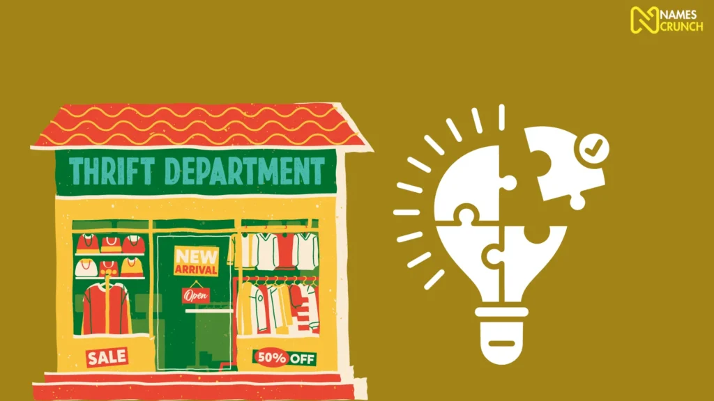 Funny Thrift Store Names Ideas List