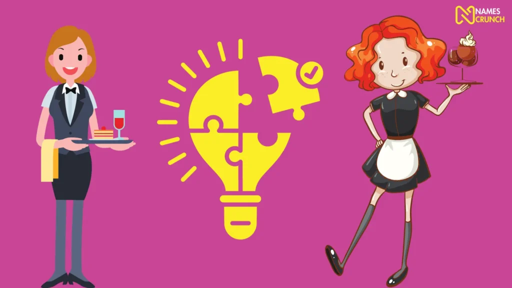 Funny Waitress Name Ideas List