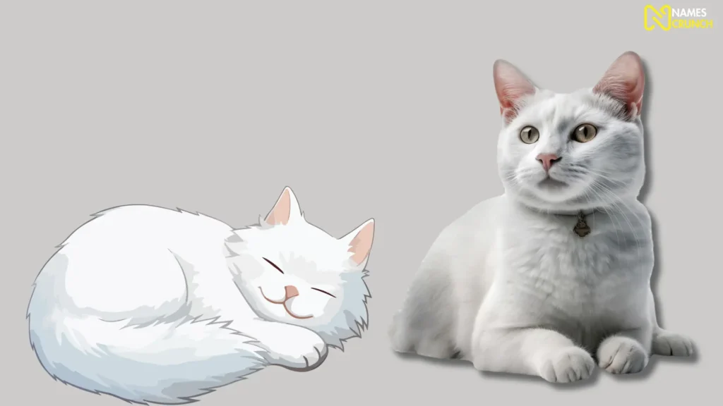 Funny White Cat Names