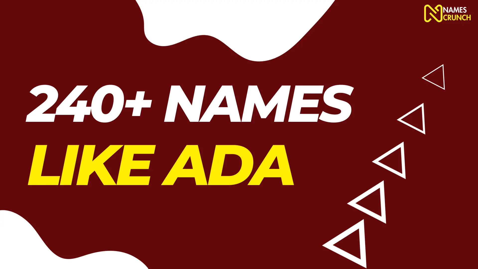 Names Like Ada