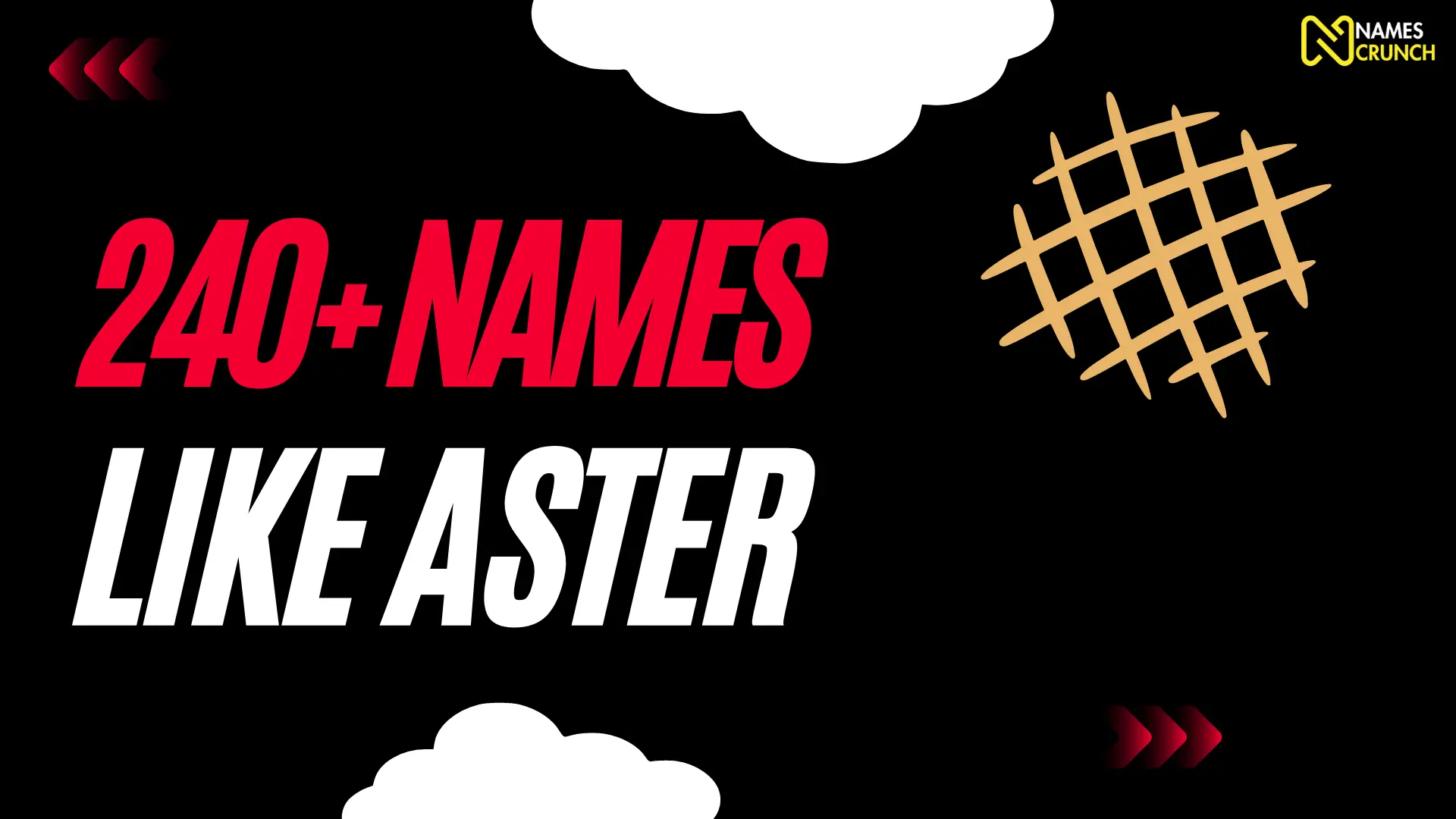 Names Like Aster