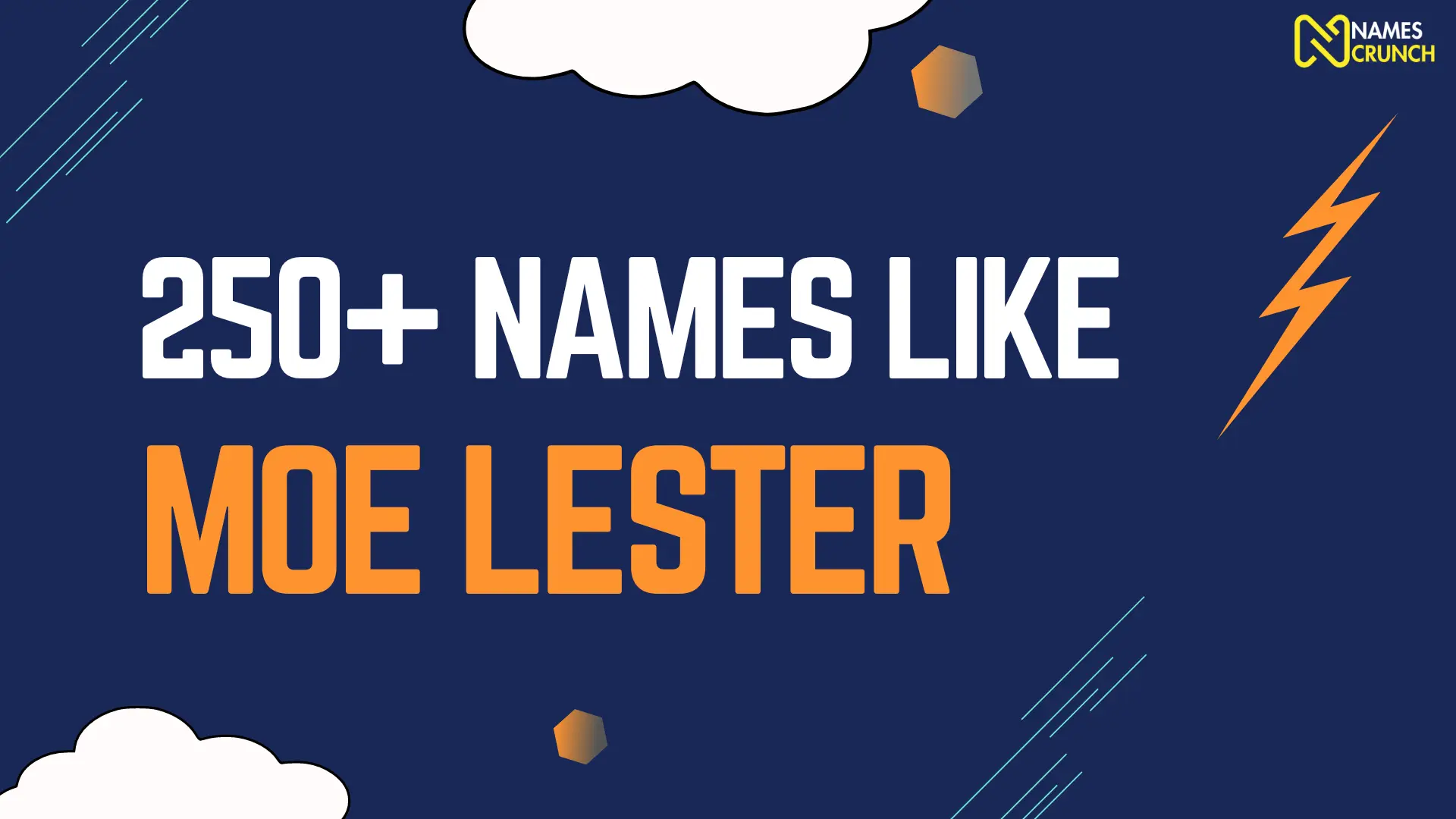 Names Like Moe Lester