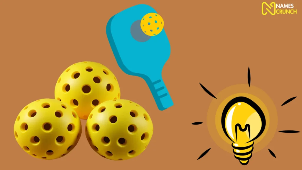 Pickleball Team Names Ideas List