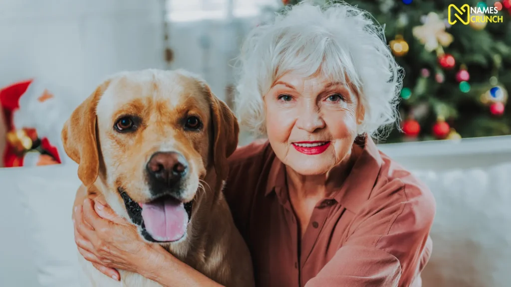 Pop Culture Old Lady Names for Dogs