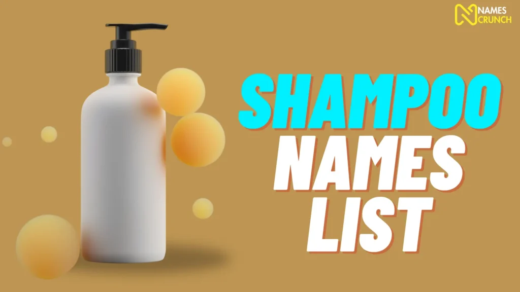 Shampoo Names List