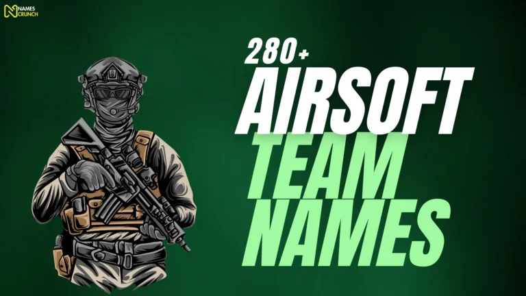 Airsoft team names