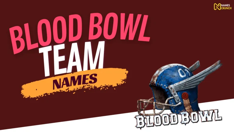 Blood Bowl Team Names