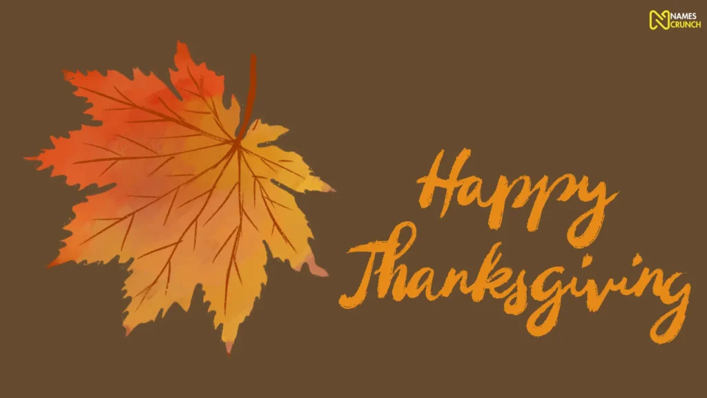 Catchy Thanksgiving Team Names