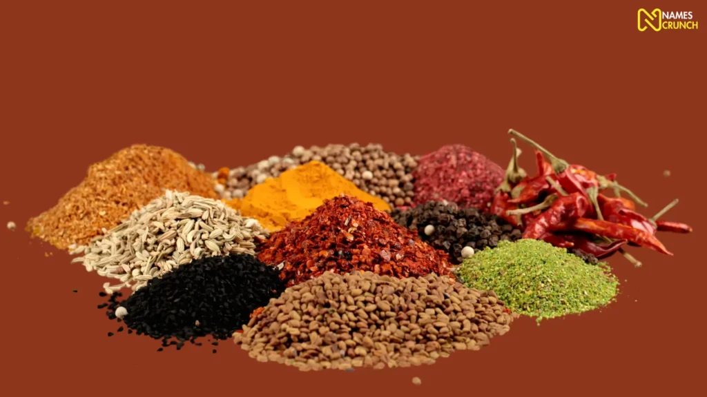 Famous Spice Names