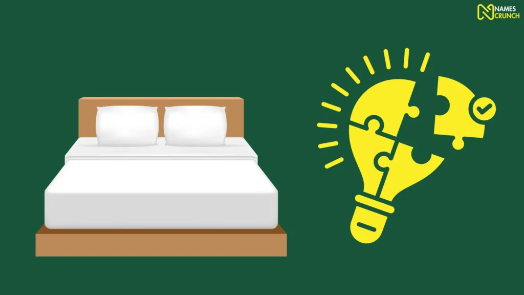 Funny Bed Names Ideas List