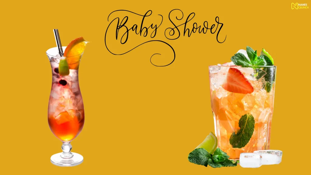 Funny Cocktail Names for Baby Showers