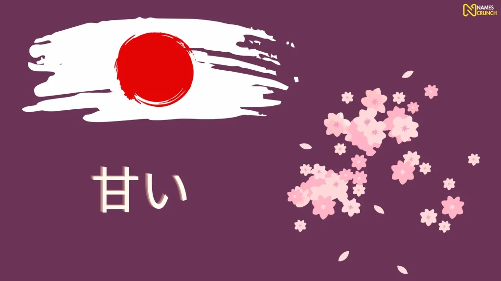 Funny Japanese Names That Mean Sweet