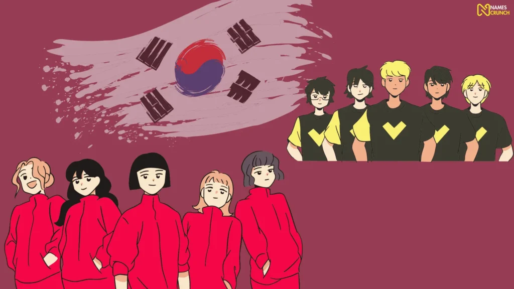 Funny Korean Team Names