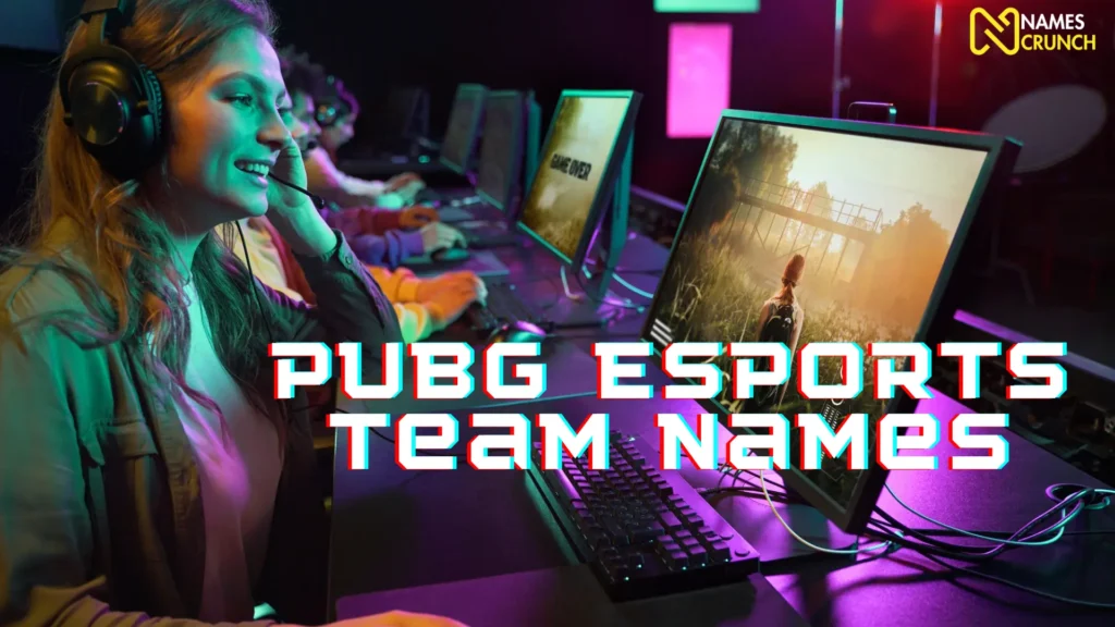 PUBG Esports Team Names