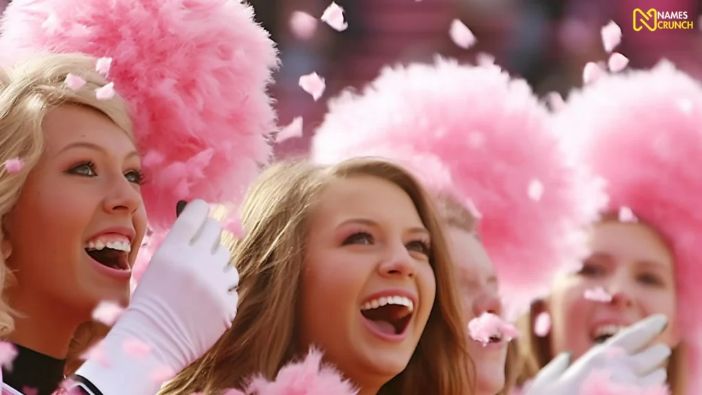 Pink Cheer Team Names