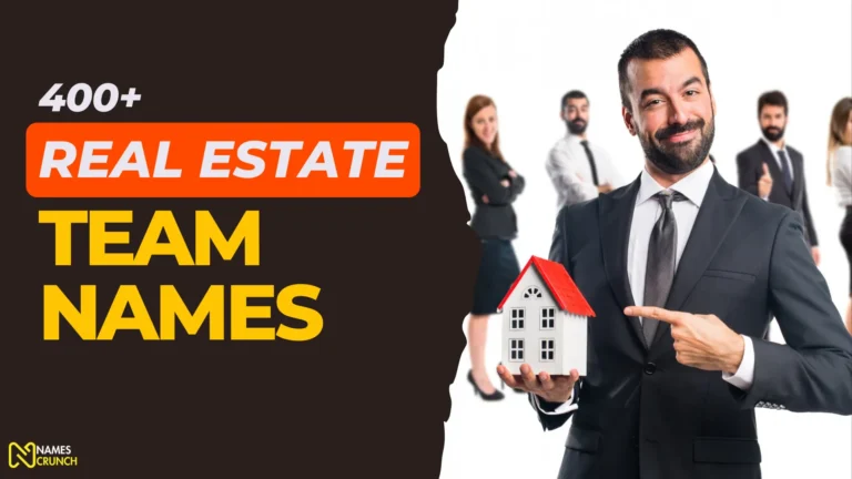 Real Estate Team Names
