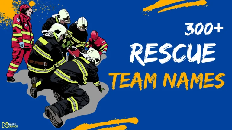 Rescue Team Names