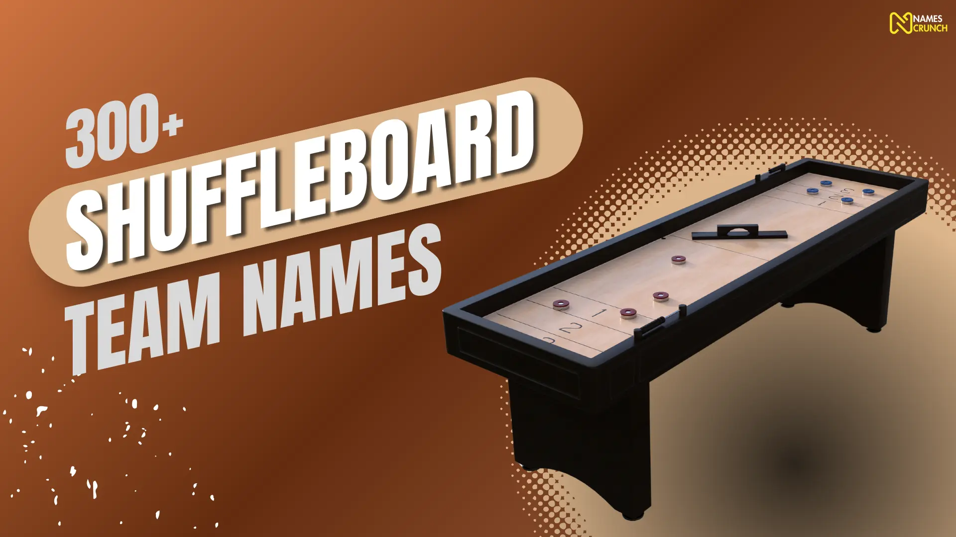 Shuffleboard Team Names