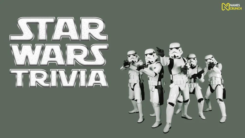 Star Wars Trivia Team Names