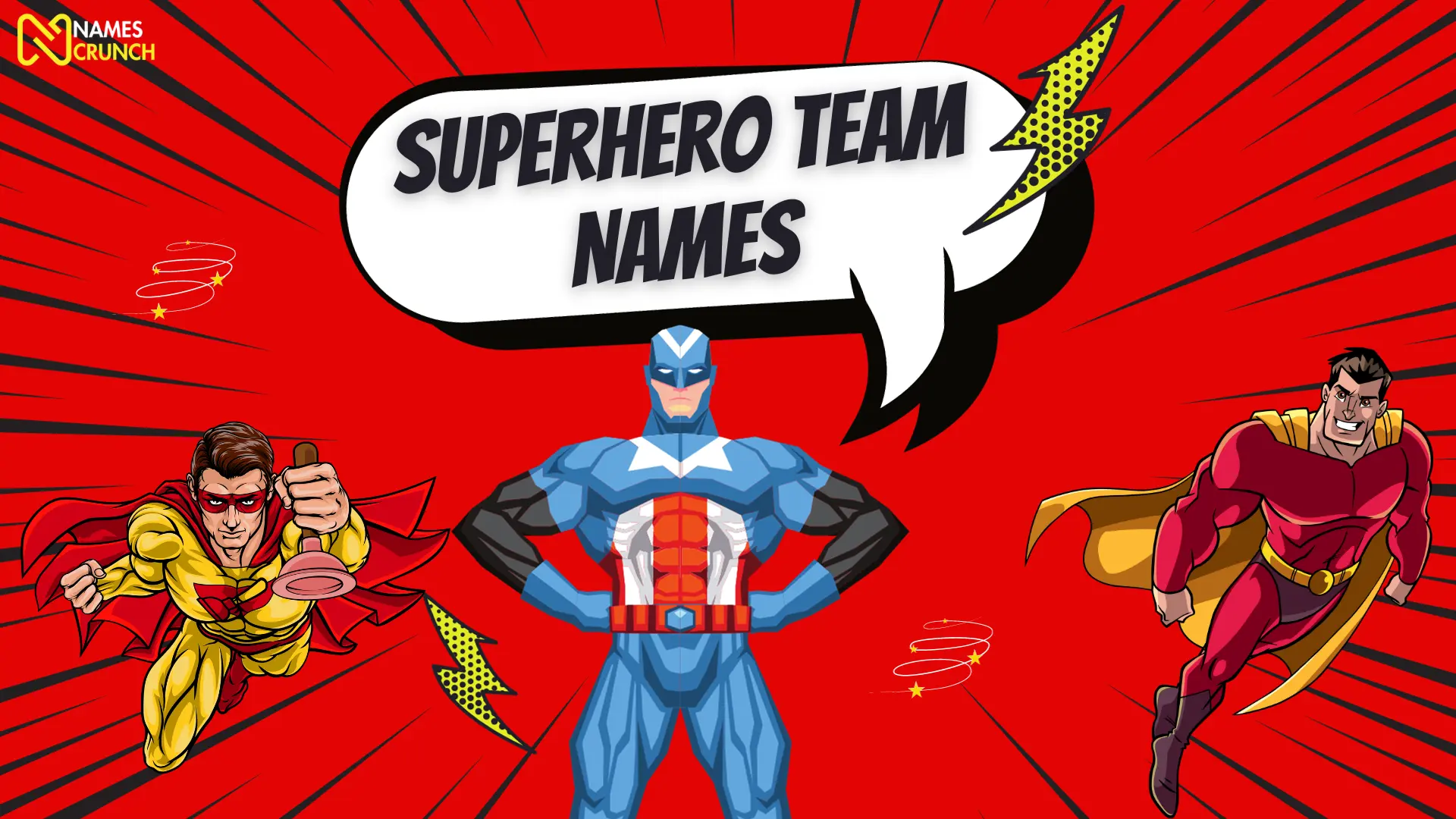 Superhero Team Names