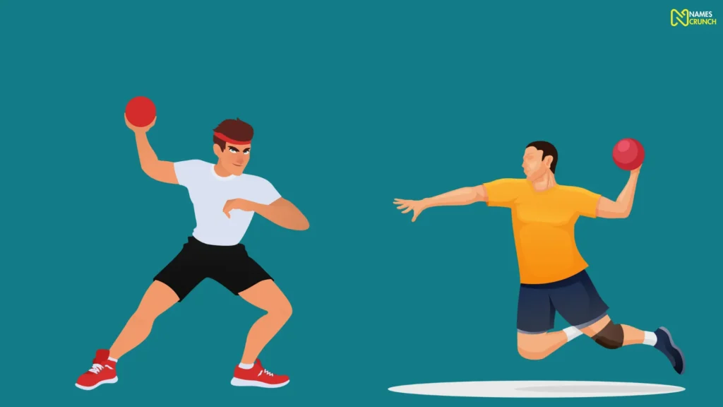 Throwball Boy Team Names