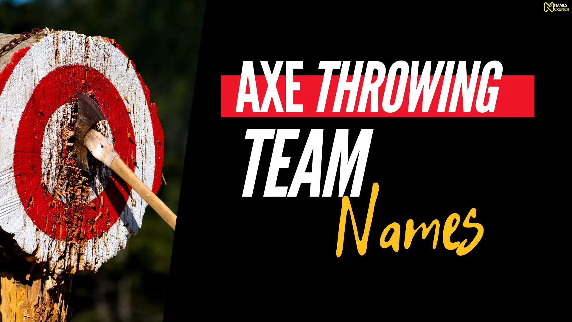 Axe Throwing Team Names