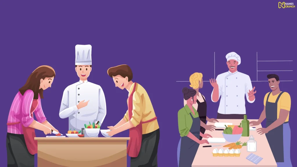 Cooking Competition Team Names