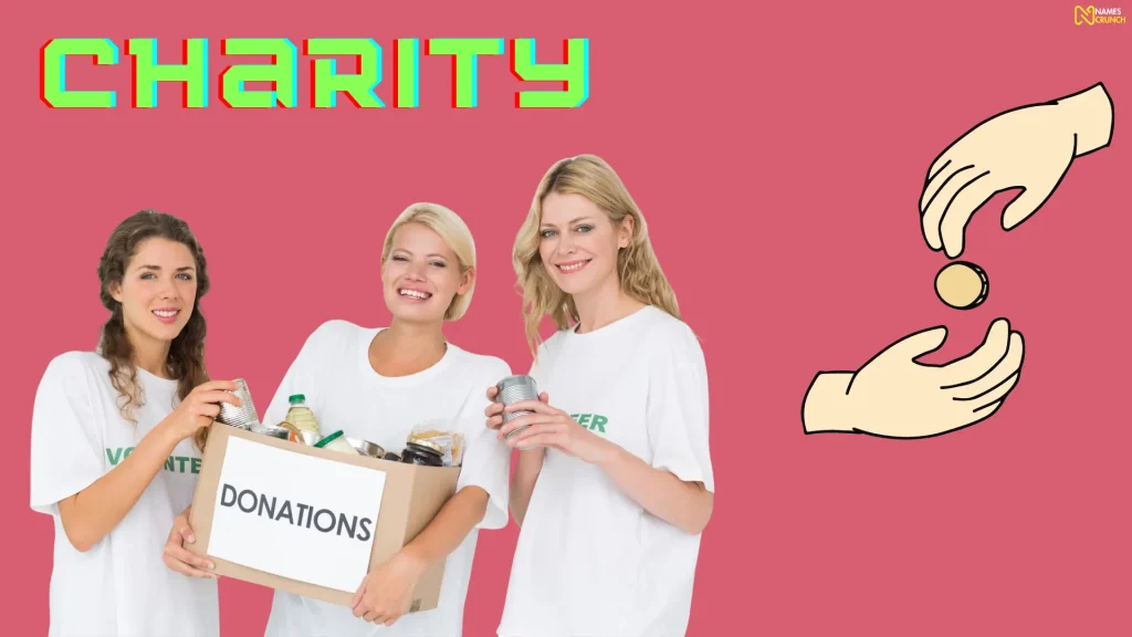 Female Charity Team Names