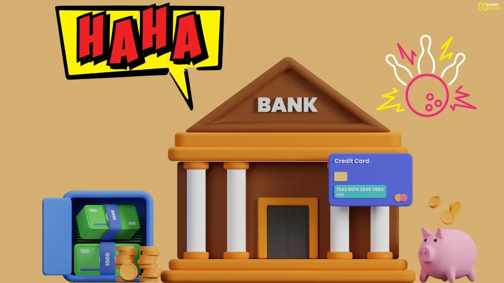 Funny Bank Bowling Team Names