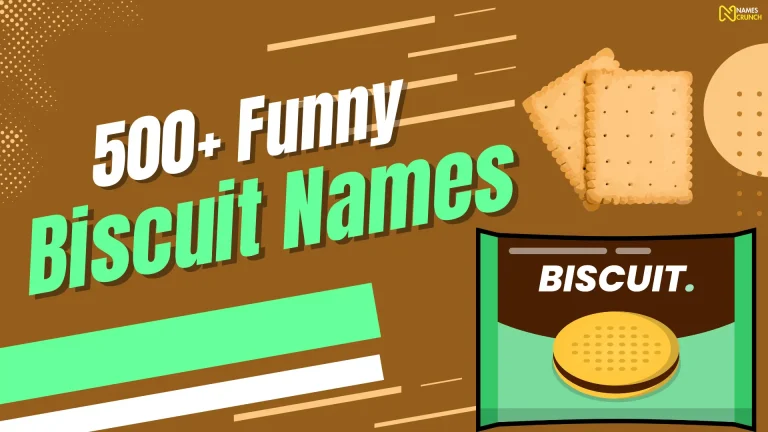 Funny Biscuit Names