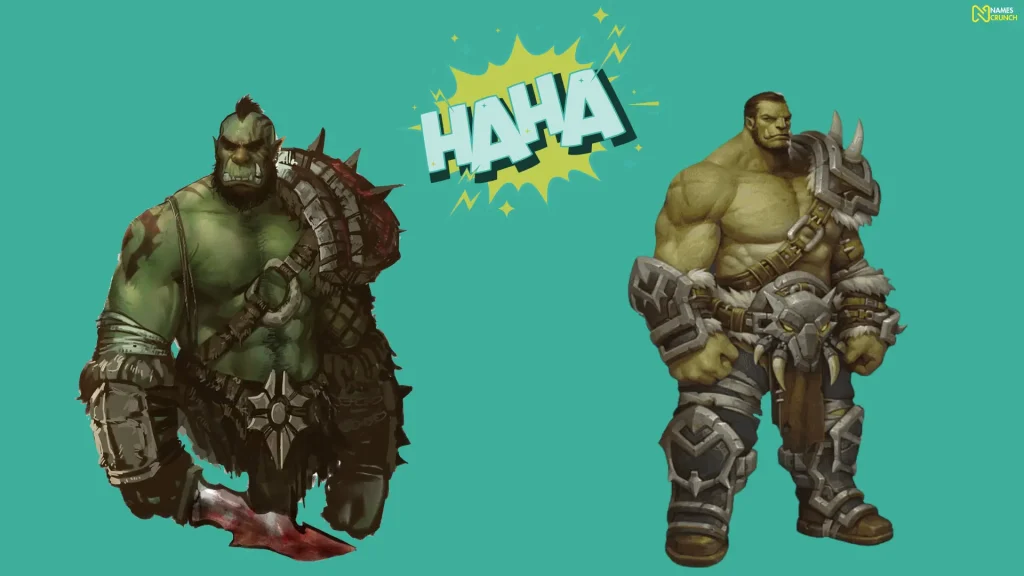 Funny Boy Orc Names