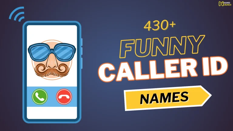 Funny Caller ID Names