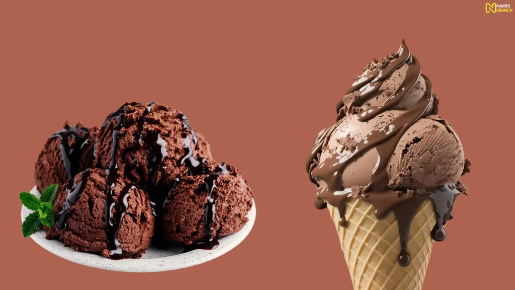 Funny Chocolate Ice Cream Names