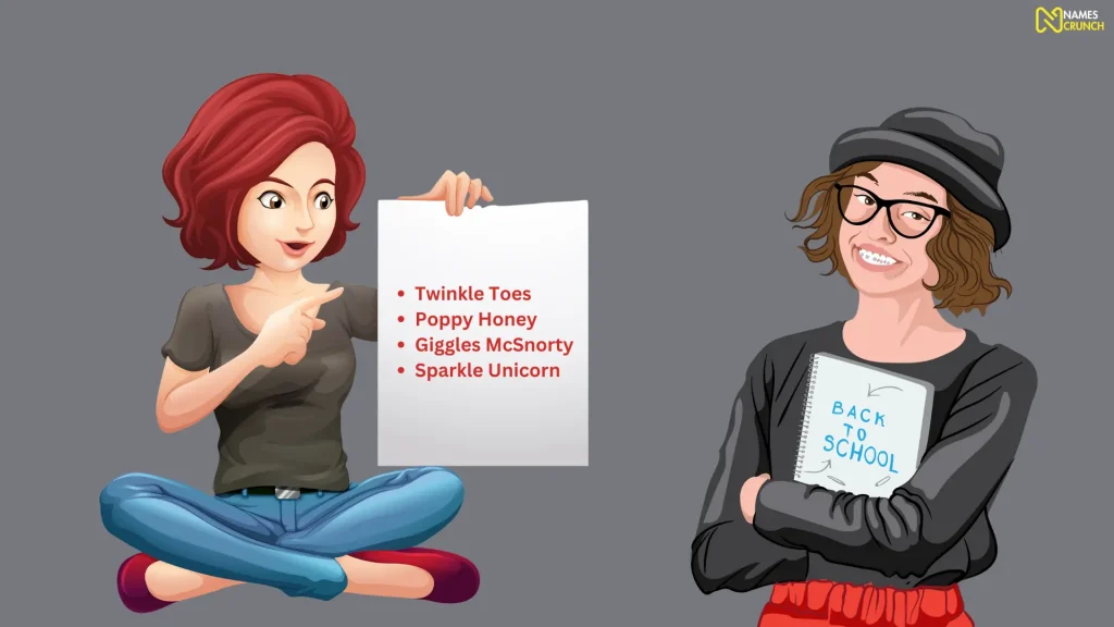 Funny English Girl Names