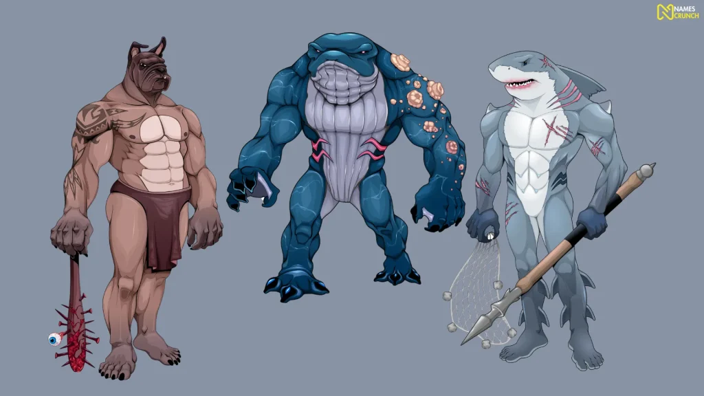 Funny Game Character Names