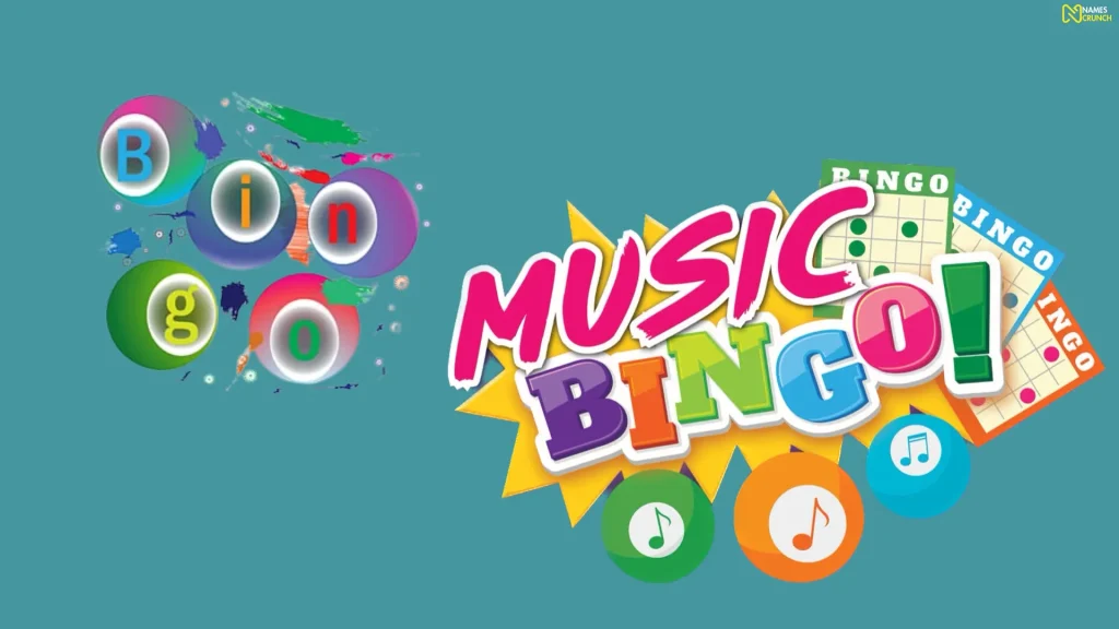 Funny Music Bingo Names
