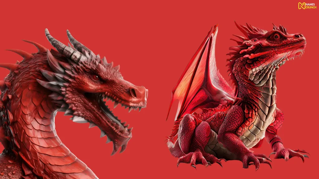 Funny Red Dragon Names